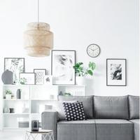 TFA Dostmann 60.3550.01 Wandklok Zendergestuurd 24.5 cm x 4.2 cm Zwart - thumbnail