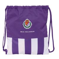 Rugtas met Koordjes Real Valladolid C.F. Wit Paars 35 x 40 x 1 cm - thumbnail