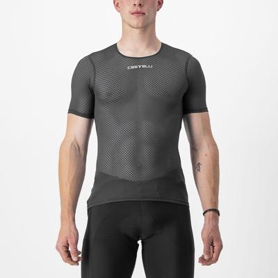 Castelli Pro mesh 2.0 korte mouw ondershirt zwart heren S
