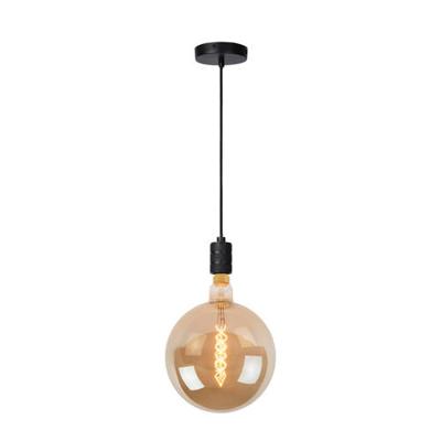 Lucide JOVA - Hanglamp - Ø 10 cm - 1xE27 - Zwart Lucide JOVA - Hanglamp - Ø 10 cm - 1xE27 - Zwart