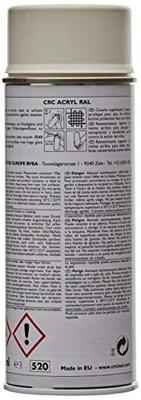 CRC 31066-AA Acryllak Wit (mat) RAL-kleurcode 9010 400 ml
