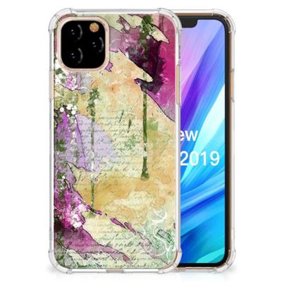 Back Cover Apple iPhone 11 Pro Letter Painting Back Cover Apple iPhone 11 Pro Letter Painting