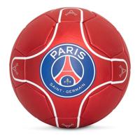 Paris Saint-Germain Voetbal metallic rood maat 5 (p24191) - thumbnail