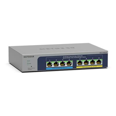 NETGEAR MS108UP Netwerk switch RJ45 8 poorten 2.5 GBit/s PoE-functie NETGEAR MS108UP Netwerk switch RJ45 8 poorten 2.5 GBit/s PoE-functie