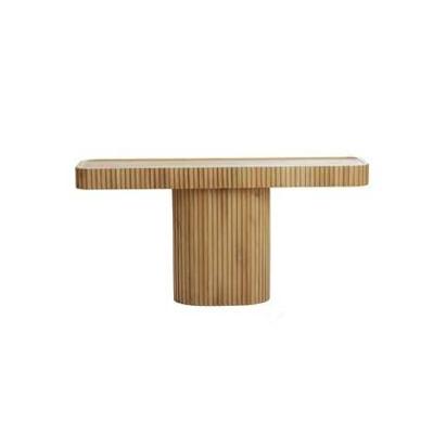 Light & Living Sidetable 'Kioto' Mangohout, 154cm, kleur Naturel