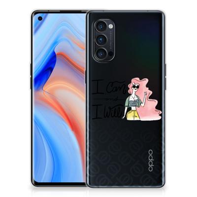 OPPO Reno4 Pro 5G Telefoonhoesje met Naam i Can