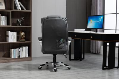 Activejet verwarmde bureaustoel met massage YK7304 grijs