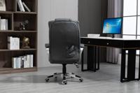 Activejet verwarmde bureaustoel met massage YK7304 grijs - thumbnail
