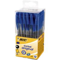 Bic balpen Cristal, doos met 50 stuks, blauw - thumbnail