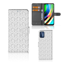 Motorola Moto G9 Plus | Telefoon Hoesje | Stripes Dots - thumbnail