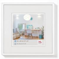 walther+ design KV220W Wissellijst Papierformaat: 20 x 20 cm (b x h x d) 21 x 21 x 1.4 cm Wit - thumbnail