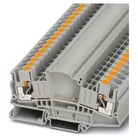 Phoenix Contact 3212183 Doorgangsklem 8.2 mm Snelaansluiting Grijs 50 stuk(s)