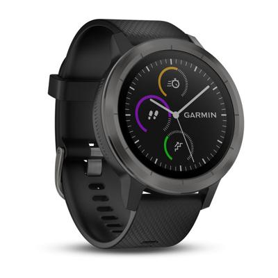 Garmin Vívoactive 3 GPS-fitnesssmartwatch - vooraf geïnstalleerde sport-apps, contactloze betaling met Garmin Pay, gunmetal