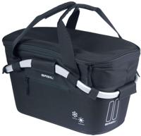 Fietsmand Basil Classic Carry All ISO met MIK bevestiging 18 liter 38 x 21 x 27 cm - zwart - thumbnail