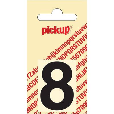 Plakcijfer Helvetica 40 mm Sticker zwarte cijfer 8 Pickup - Pickup Plakcijfer Helvetica 40 mm Sticker zwarte cijfer 8 Pickup - Pickup