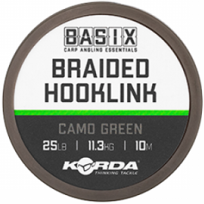 Korda Basix Braided Hooklink 10m 18 lb
