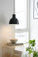 Mat zwarte hanglamp met E27 fitting Nordlux Pop - thumbnail