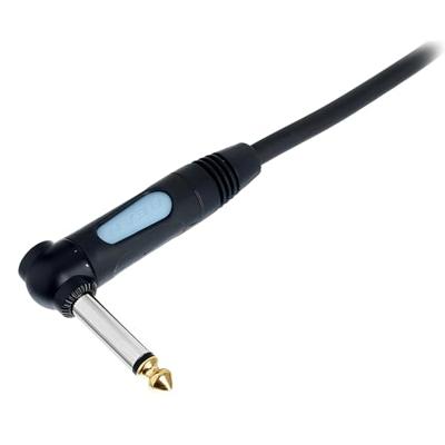 Cordial 13737 Jackplug Audio Aansluitkabel [1x Jackplug female 6,3 mm (mono) - 1x Jackplug female 6,3 mm (mono)] 3 m Zwart PVC-mantel