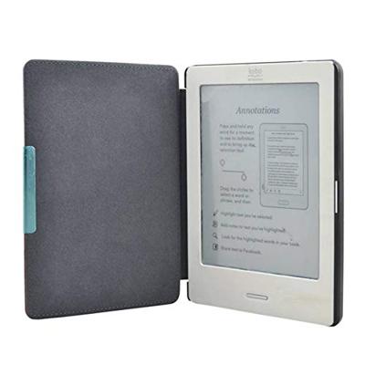 Lunso - Kobo Touch 1 (6 inch) - flip hoesje - Blauw Lunso - Kobo Touch 1 (6 inch) - flip hoesje - Blauw