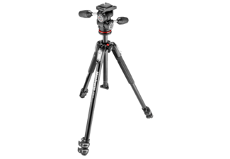 Manfrotto MK190X3-3W1 aluminium statiefkit