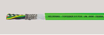 Helukabel TOPGEBER 512 Encoderkabel 6 x 0.14 mm² + 2 x 0.50 mm² Groen 77743 50 m