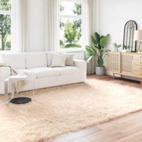 Nep Schapenvacht Tapijt Tafalla Beige 200 x 280 cm Polyester - thumbnail