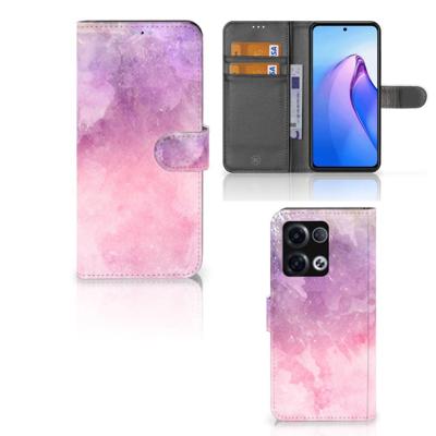 Hoesje OPPO Reno8 Pro Pink Purple Paint Hoesje OPPO Reno8 Pro Pink Purple Paint