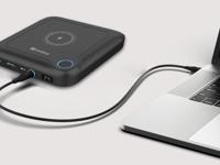 Sandberg 420-57 powerbank 24000 mAh Draadloos opladen Zwart - thumbnail