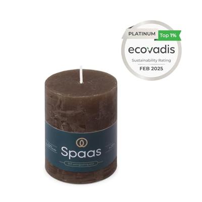 Kaars rustiek 70/95 mm donkerblauw II Spaas - Spaas