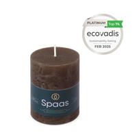 Kaars rustiek 70/95 mm donkerblauw II Spaas - Spaas - thumbnail