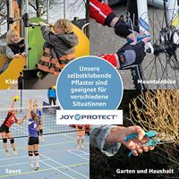 Joy2Protect Snelpleisters 2,5cmx4,5m Huidkleurig - thumbnail