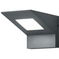 LED Buitenlamp Wandverlichting - 8W Warm Wit 3000K - Mat Antraciet Aluminium - thumbnail