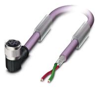 PHOENIX CONTACT SAC-2P-FRB/2.0-910 SCO bussysteemkabel, 2 m kabellengte, 2 polig, 12 MBit/s, violet - thumbnail