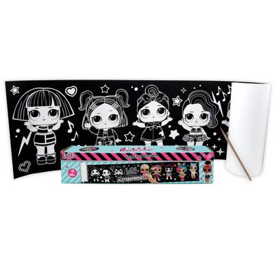 L.O.L. magic scratch poster