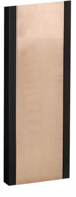 Brievenbus statief Allux 1001 zwart/koper