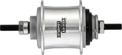STURMEY ARCHER Versnellingsnaaf 2 speed a2 automatic vrijloopnaaf 36 gaats - zilver