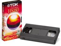 VHS videoband E180 (3 uur, 1 band) - thumbnail