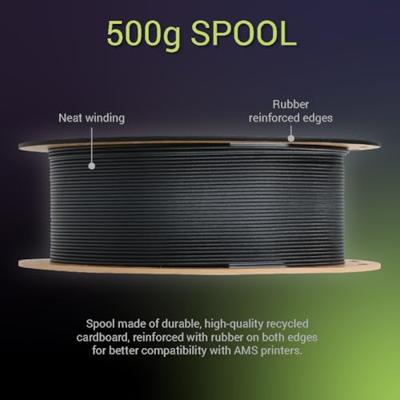 Polymaker FM01001 Fiberon™ PPS-CF10 Filament PPS-CF Koolstofvezelversterkt, Chemisch bestendig, Hittebestendig, Kruipsterkte, Vlamvertragend, Hoge stijfheid, Polymaker FM01001 Fiberon™ PPS-CF10 Filament PPS-CF Koolstofvezelversterkt, Chemisch bestendig, Hittebestendig, Kruipsterkte, Vlamvertragend, Hoge stijfheid,