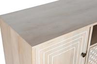 Dressoir DKD Home Decor Wit Natuurlijk Mangohout 115 x 42 x 75 cm - thumbnail