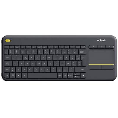 LOGITECH K400 Plus multimedia tv-toetsenbord - AZERTY - Draadloos - Touchpad