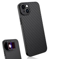 MOJOGEAR 17mm lens case voor iPhone 15 - Carbon - thumbnail