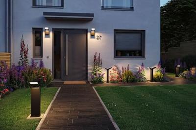 Paulmann 94861 Juntea Staande LED-tuinlamp LED 12.5 W, 12.5 W Antraciet