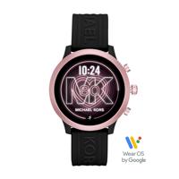 Horlogeband Michael Kors MKT5111 Rubber Zwart 20mm - thumbnail