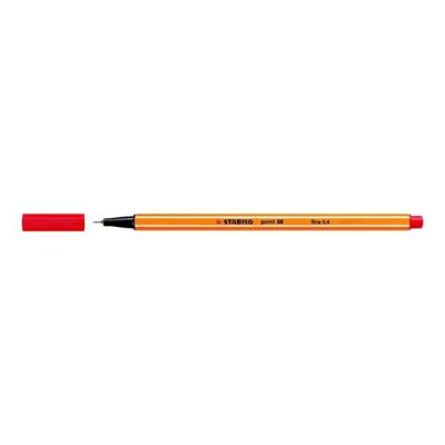 STABILO point 88 fineliner, rood