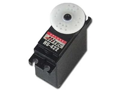 Hitec Standaard servo HS-422 Analoge servo Materiaal (aandrijving): Nylon (NL)