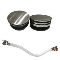 Mueller Moon complete badafvoer met vulfunctie chroom - thumbnail