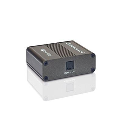 Oehlbach Digicon C/O - Digitale coaxiale optische audioconverter (conversie van coaxiaal naar optische audiosignalen) - metallic bruin