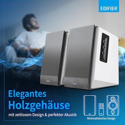 Edifier R1700BT Speakerset Zilver/Wit