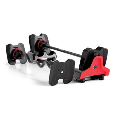 Bowflex SelectTech 2080 Barbell en Curlbar - 9 - 36 kg verstelbaar Bowflex SelectTech 2080 Barbell en Curlbar - 9 - 36 kg verstelbaar