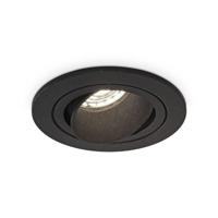 Philadelphia LED inbouwspot - Dimbaar - Incl. GU10 - 2700K - 4 Watt - Zwart - Kantelbaar - IP20 voor binnen - Rond - thumbnail